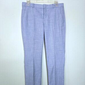 NWOT Banana Republic Blue Straight Leg Trousers Size 4